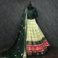 Dolla Silk Lehenga with Patola & Foil Print