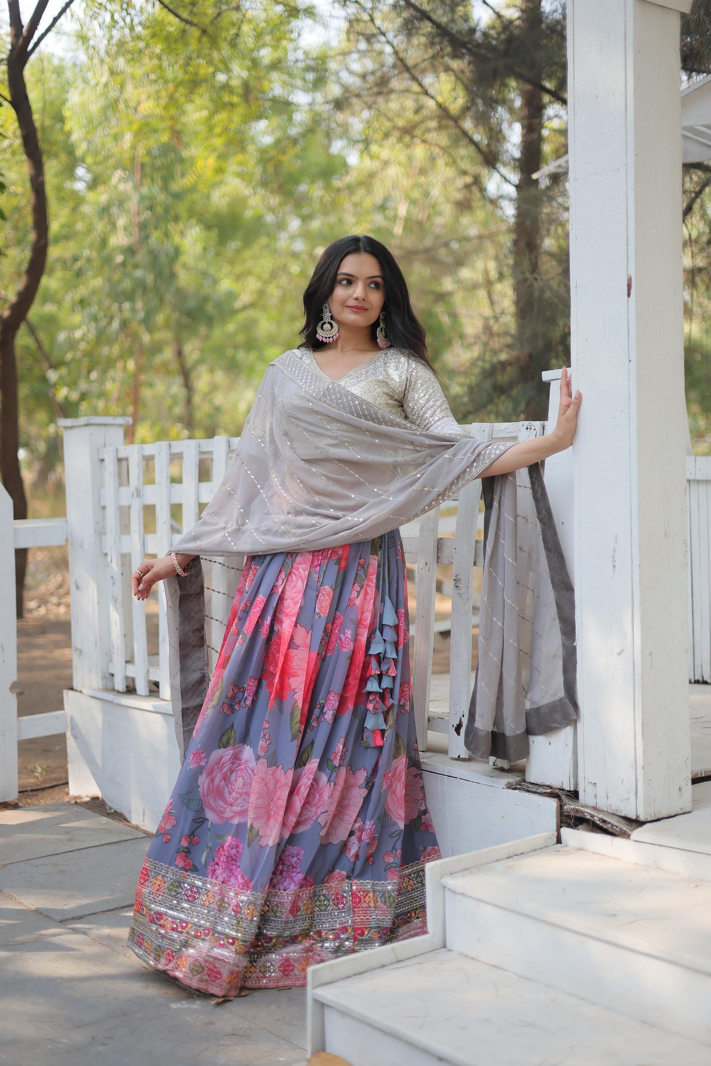 Floral Serenity Lehenga Choli