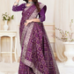 Royalty Drape Bandhani