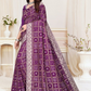 Royalty Drape Bandhani