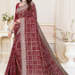 Royalty Drape Bandhani