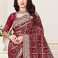 Royalty Drape Bandhani